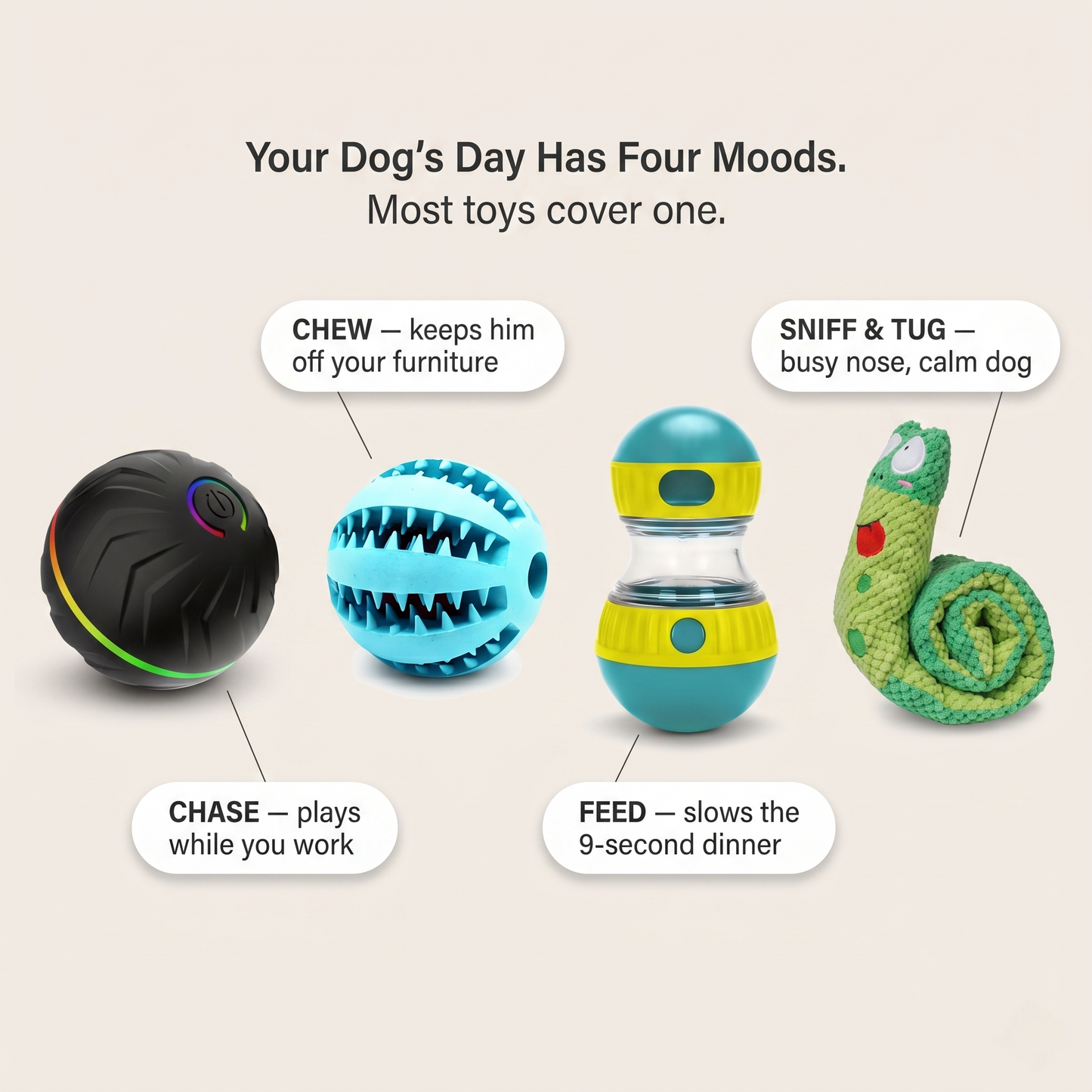 MadPuppy Boredom-Buster Happy Box by Madjoo™